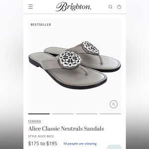 Brighton Alice Sandals 🩴 - 8 1/2 M